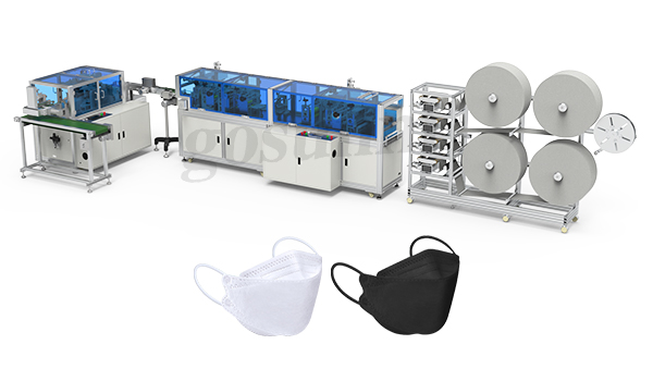 一拖一KF94魚型（柳葉型）口罩機(jī)